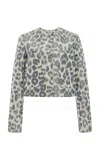 Altuzarra Bernadette Animal-print Silk-blend Jacket In Animal