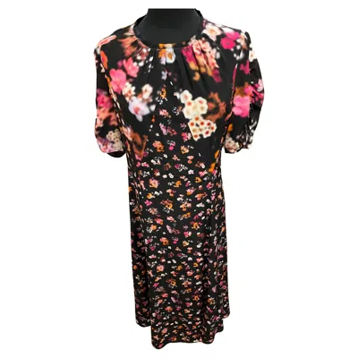 Pre-owned Altuzarra Black Floral Dress