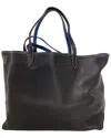 Altuzarra Duo Large Reversible Textured Tote In Black Leather In Black