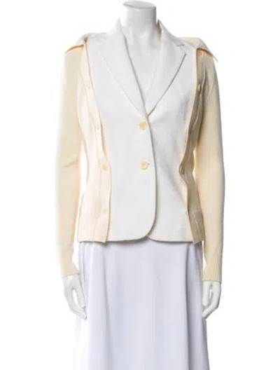 Pre-owned Altuzarra Blazer In White
