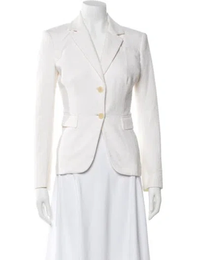 Pre-owned Altuzarra Blazer In White