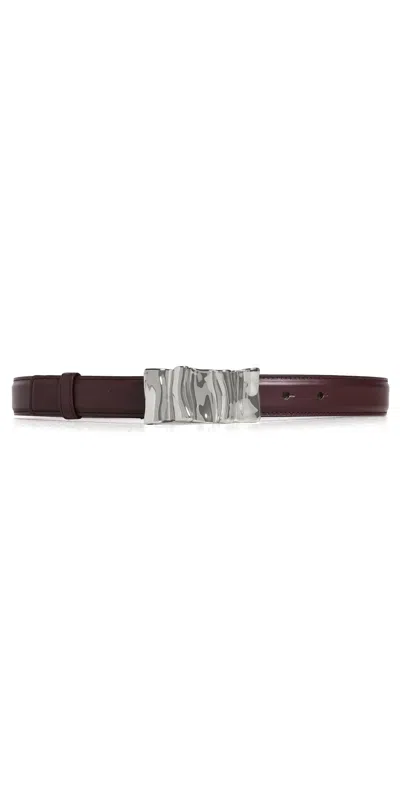 Altuzarra Buckle Belt Deep Cherry