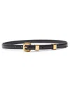 Altuzarra Buckled Leather Belt In Black