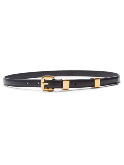 Altuzarra Buckled Leather Belt In Black