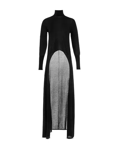 Altuzarra Byrd High Low Sweater In Black