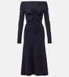 Altuzarra Callie Ruched Jersey Maxi Dress