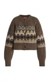 Altuzarra Cammie Wool-blend Cardigan In Multi