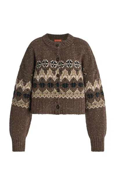 Altuzarra Cammie Wool-blend Cardigan In Multi