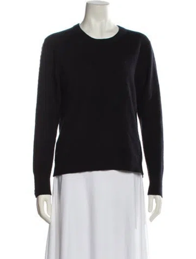Pre-owned Altuzarra Cashmere Crew Neck Sweater In Black
