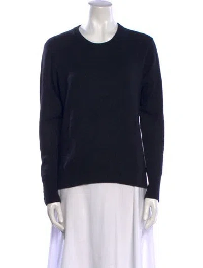 Pre-owned Altuzarra Cashmere Crew Neck Sweater In Black