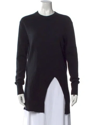 Pre-owned Altuzarra Cashmere Crew Neck Sweater In Black