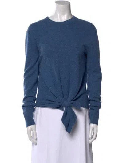 Pre-owned Altuzarra Cashmere Crew Neck Sweater In Blue