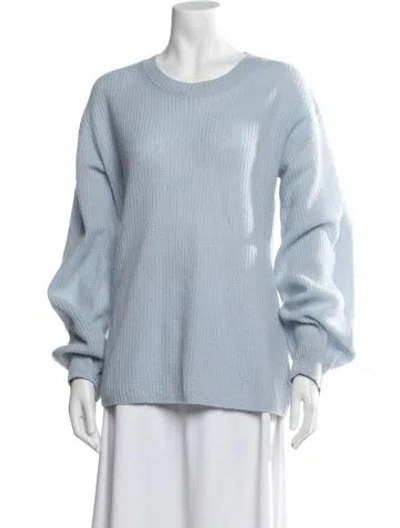 Pre-owned Altuzarra Cashmere Crew Neck Sweater In Blue