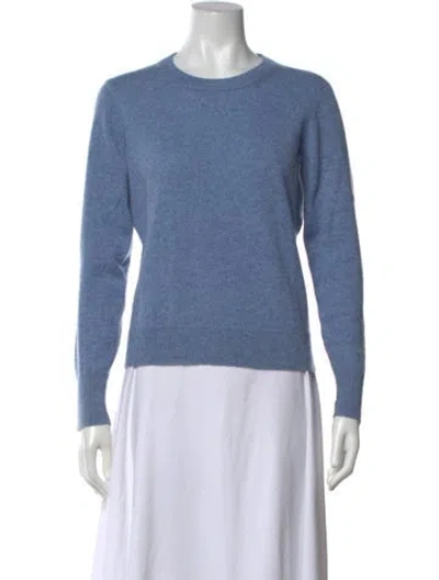 Pre-owned Altuzarra Cashmere Crew Neck Sweater In Blue