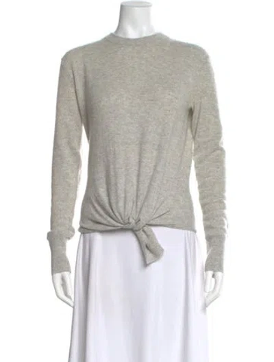 Pre-owned Altuzarra Cashmere Crew Neck Sweater In Gray