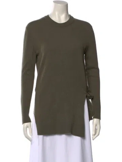 Pre-owned Altuzarra Cashmere Crew Neck Sweater In Green