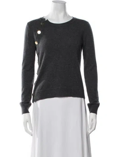 Pre-owned Altuzarra Cashmere Crew Neck Sweater In Grey