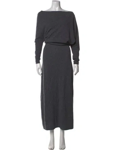 Pre-owned Altuzarra Cashmere Long Dress W/ Tags In Multi