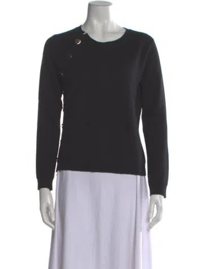 Pre-owned Altuzarra Cashmere Scoop Neck Sweater In Green
