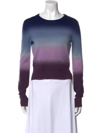 Pre-owned Altuzarra Cashmere Striped Sweater In Blue