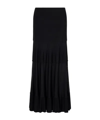 Altuzarra Casual Midi Skirt In Black