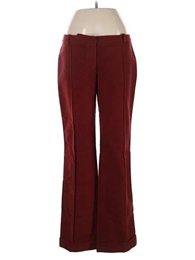 Pre-owned Altuzarra Casual Pants In Burgundy