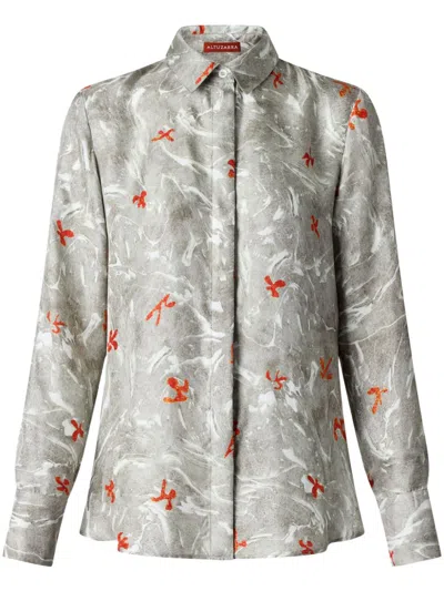 Altuzarra Chika Shirt In Grey