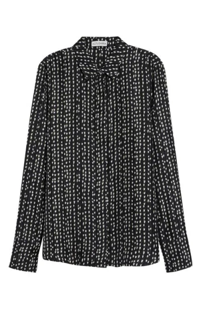 Altuzarra Chika Silk Twill Button-up Shirt In Multi