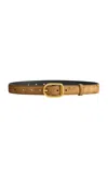 Altuzarra Classic Buckle Belt In Brown