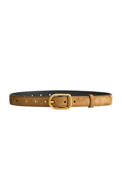 Altuzarra Classic Buckle Belt In Brown