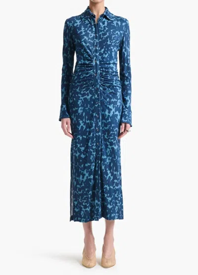 Altuzarra Claudia Dress In Ash Blue
