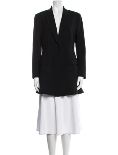 Pre-owned Altuzarra Coat In Black