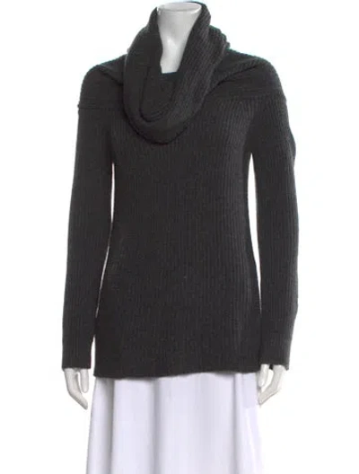 Pre-owned Altuzarra Cowl Neck Sweater In Gray