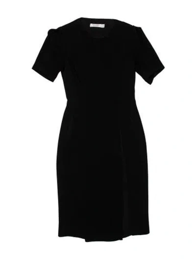 Pre-owned Altuzarra Crew Neck Knee-length Dress In Black