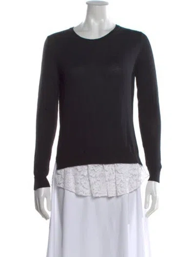 Pre-owned Altuzarra Crew Neck Sweater In Black