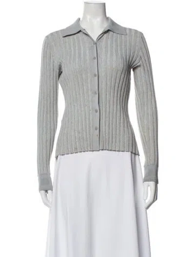 Pre-owned Altuzarra Crew Neck Sweater In Gray