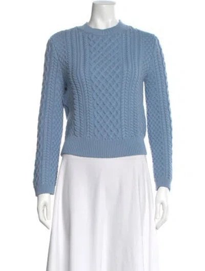 Pre-owned Altuzarra Crew Neck Sweater W/ Tags In Blue