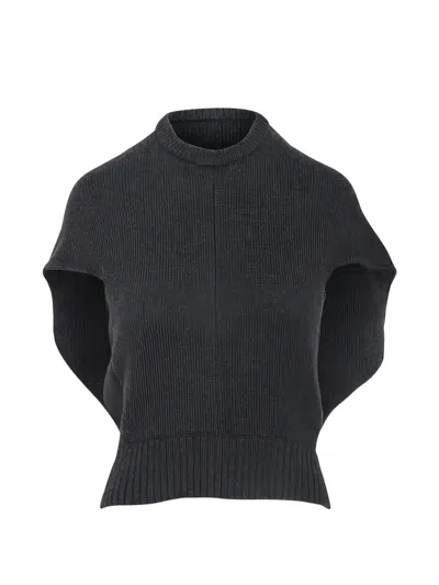 Altuzarra Crew-neck Ribbed Sweater In Blue