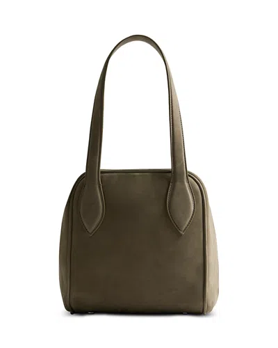 Altuzarra Cubetto Suede Shoulder Bag In Pattern