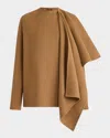 Altuzarra Dak Convertible Coat In Brown
