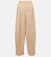 Altuzarra Dash High-rise Cotton Wide-leg Pants