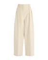 Altuzarra Dash Pleated Pants In Neutral
