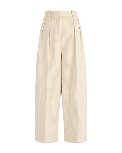 Altuzarra Dash Pleated Pants In Neutral