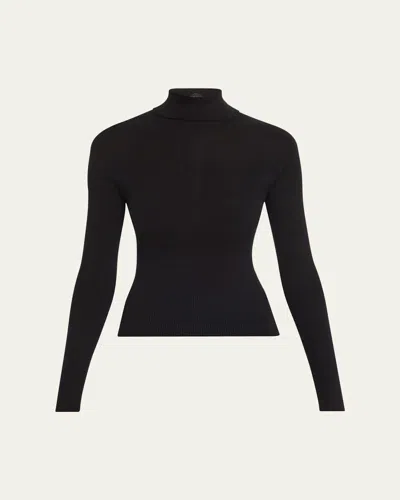 Altuzarra Demi Turtleneck Cashmere Sweater In Black