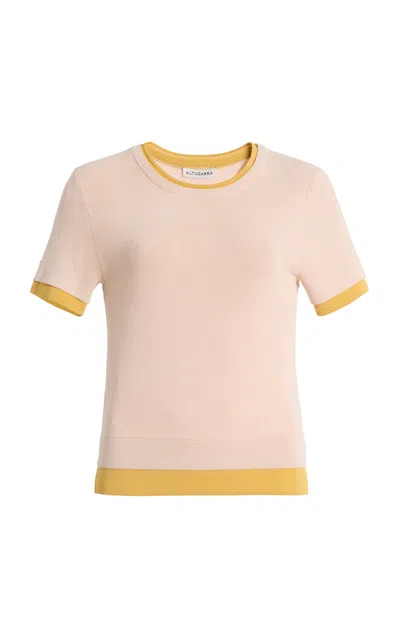 Altuzarra Donan Knit Top In Neutral