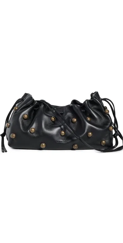 Altuzarra Drawstring Clutch Black/gold In Multi