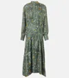 Altuzarra Maxikleid Felicia Aus Seide In Grün