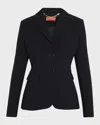 Altuzarra Fenice Two-button Jacket In Black