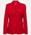 Altuzarra Fenice Tailored Wool Jacket In Grenadine