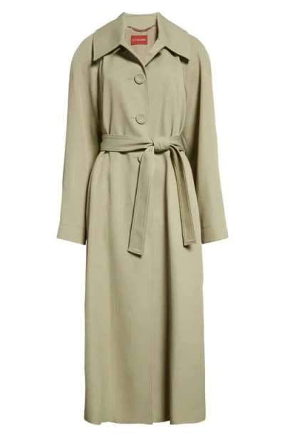 Altuzarra Filis Belted Coat In Rosemary